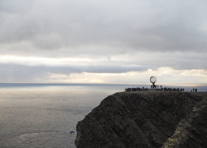 Oversikt over Nordkapp-platået.