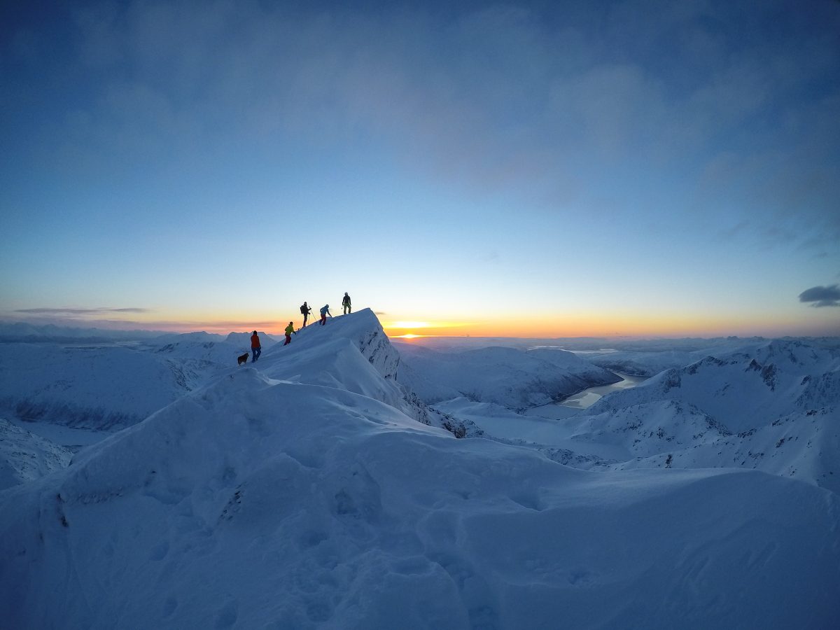 Solmøte på Skitntinden